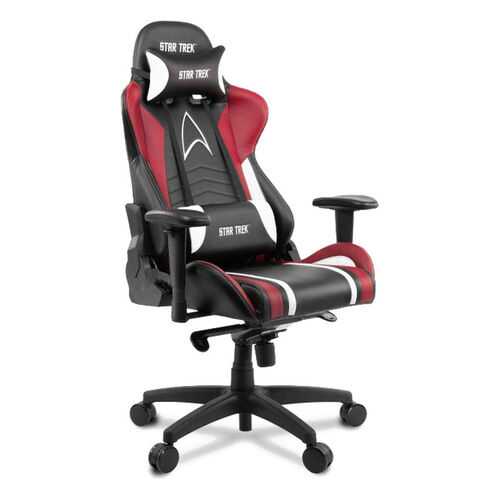 Игровое кресло Arozzi Gaming Chair - Star Trek Edition/Экокожа черная/красная/белая в Столплит